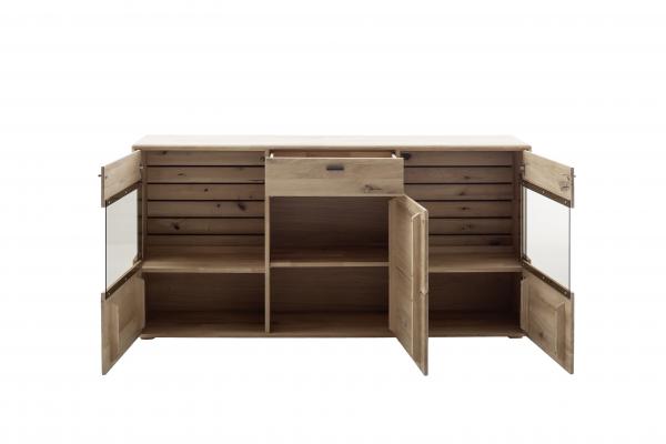 Sideboard GIRONA T02 Balkeneiche in Kristalleiche geölt